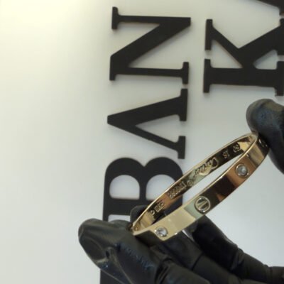 22K Gold Plated Cartier Kada