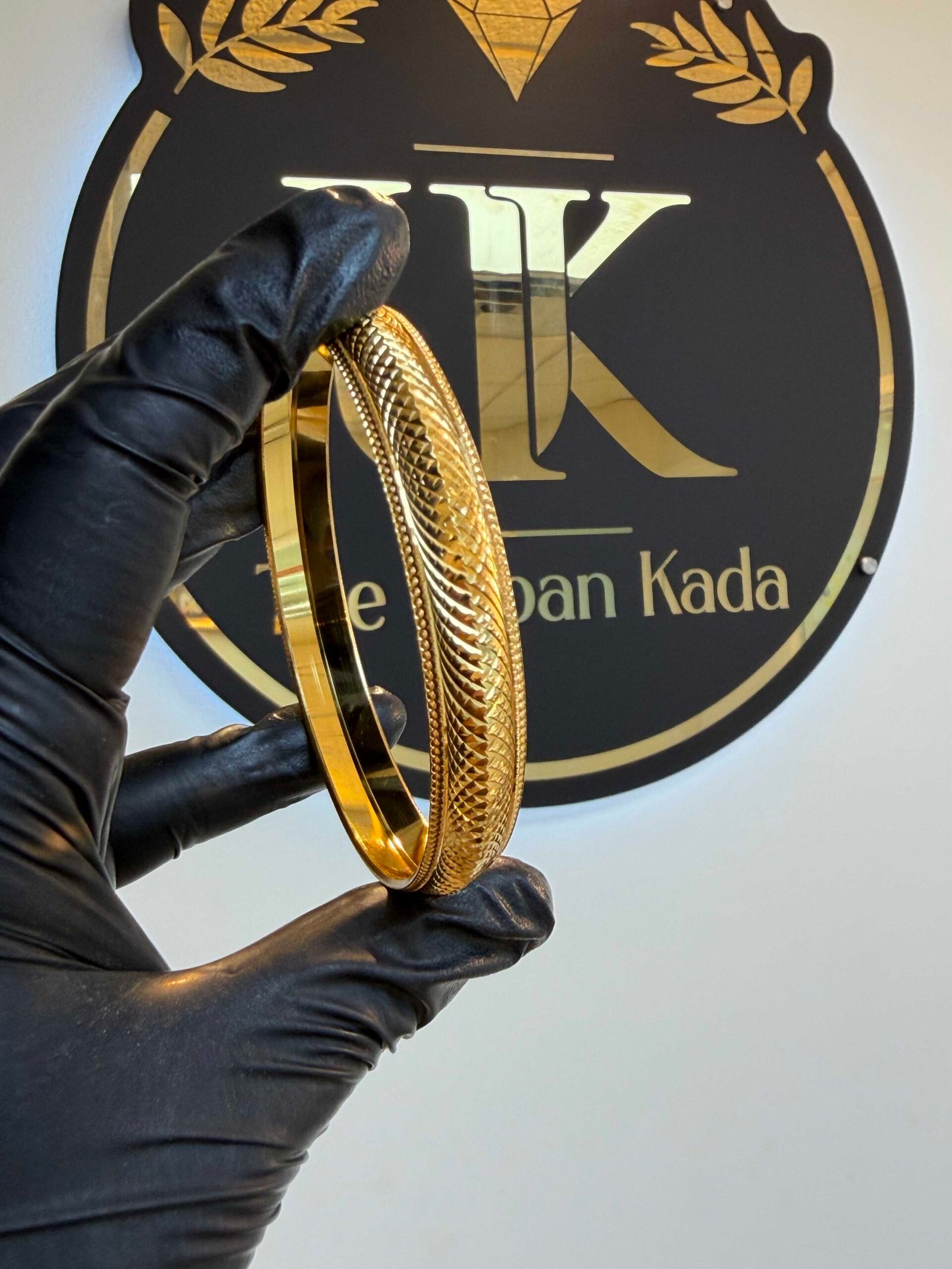 22K Gold Plated Kada