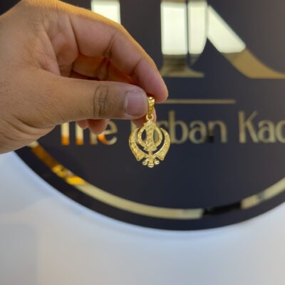 1 Gram Gold Khanda Locket