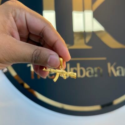 1 Gram Gold AK 47 Locket.