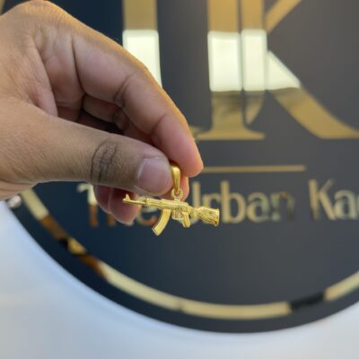 1 Gram Gold AK 47 Locket.