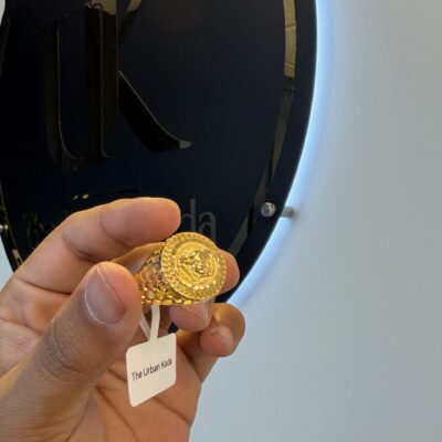 1 GRM VERSACE GOLD RING