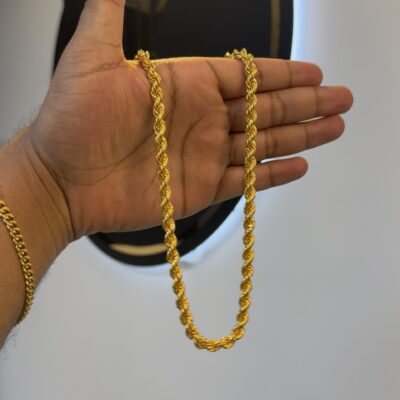 1 grm Gold Rope Chain