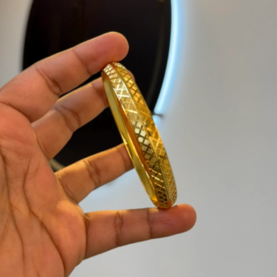 Half Gram Gold Kada