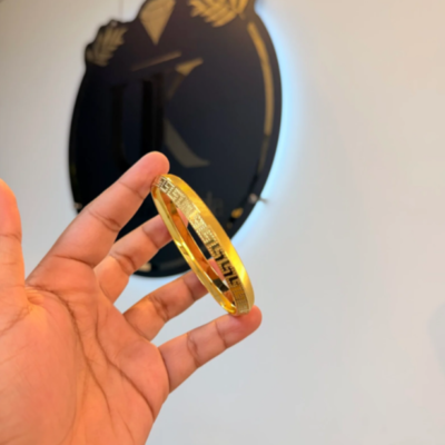 Half Gram Gold Kada