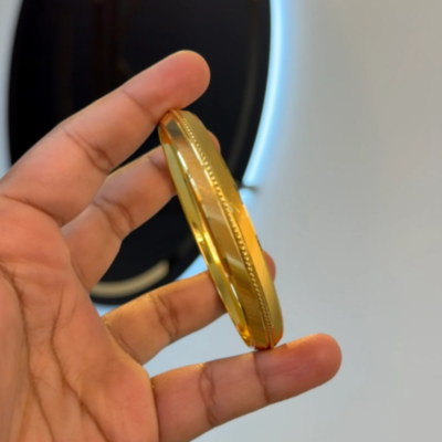 Half Gram Gold Kada