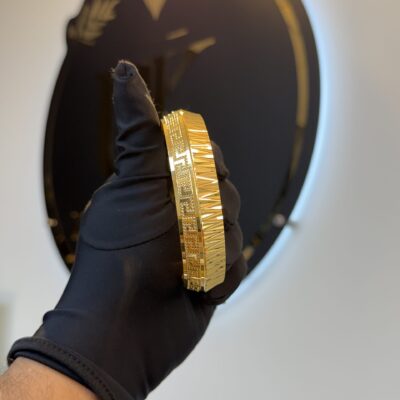 1 GRM GOLD VERSACE CUTTING  KADA