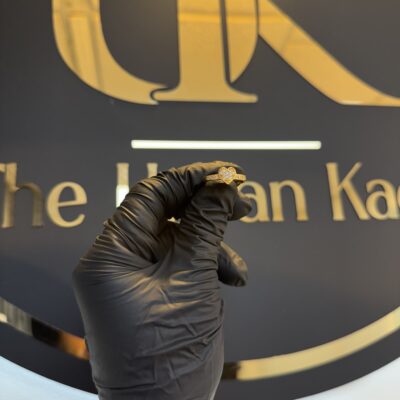 Half Grm Ladies  Gold Ring