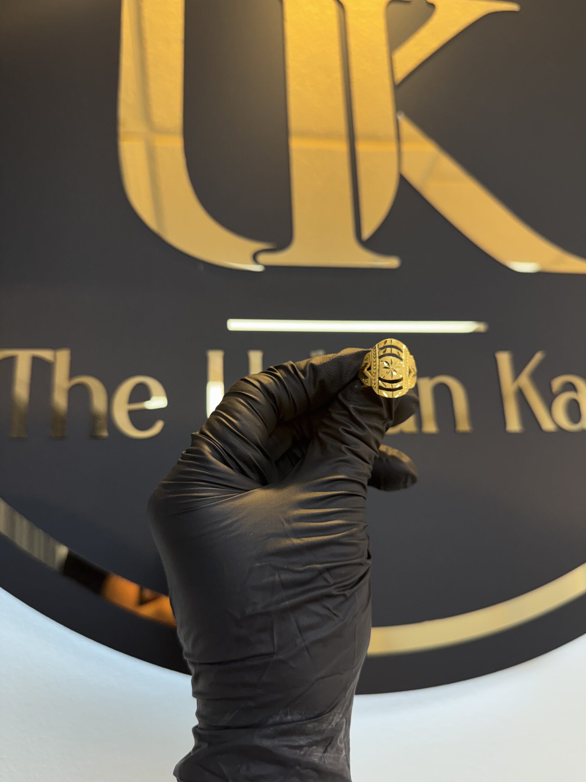 Half Grm Ladies Gold Ring