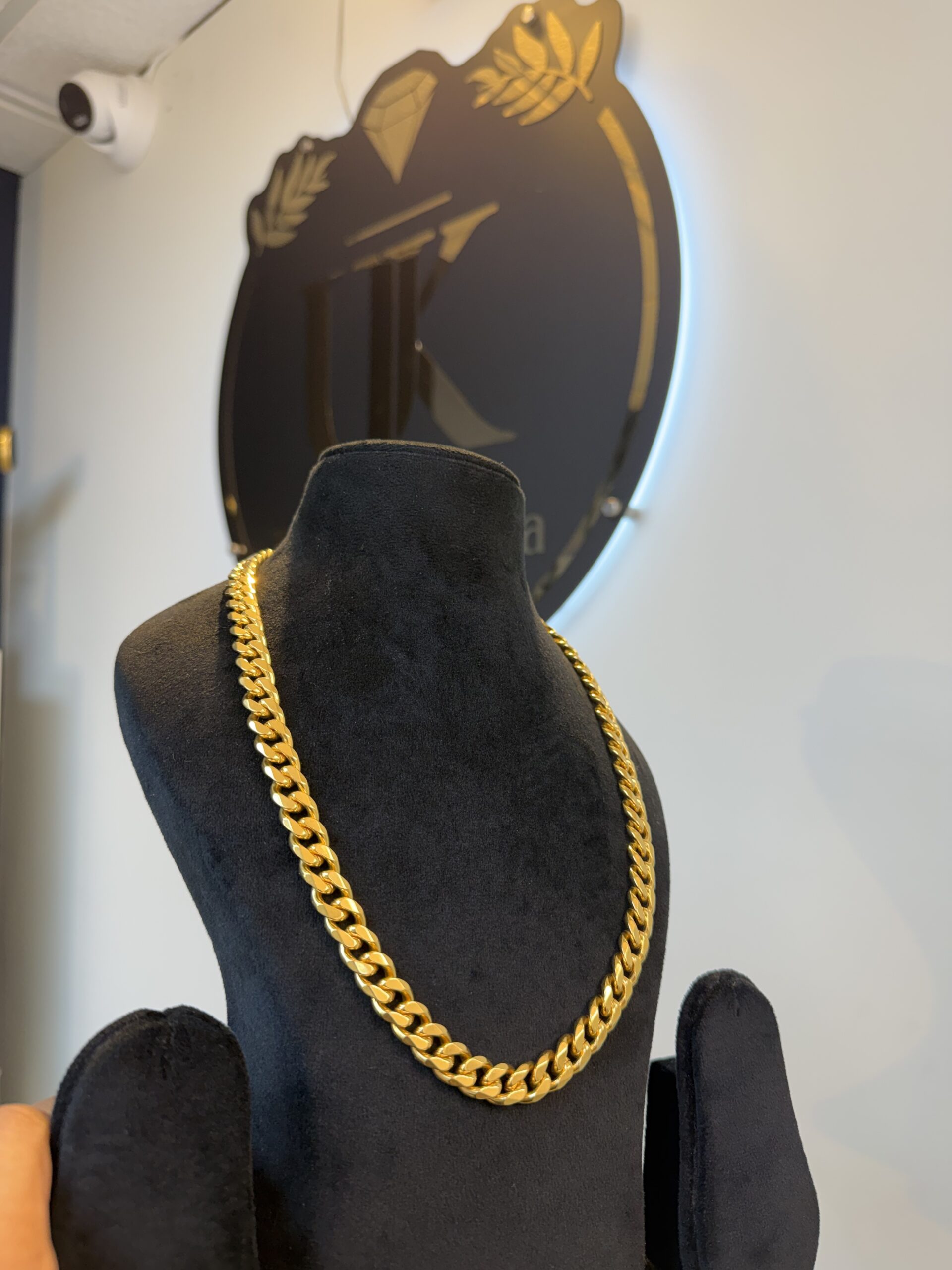 1 Grm Gold Cuban Chain