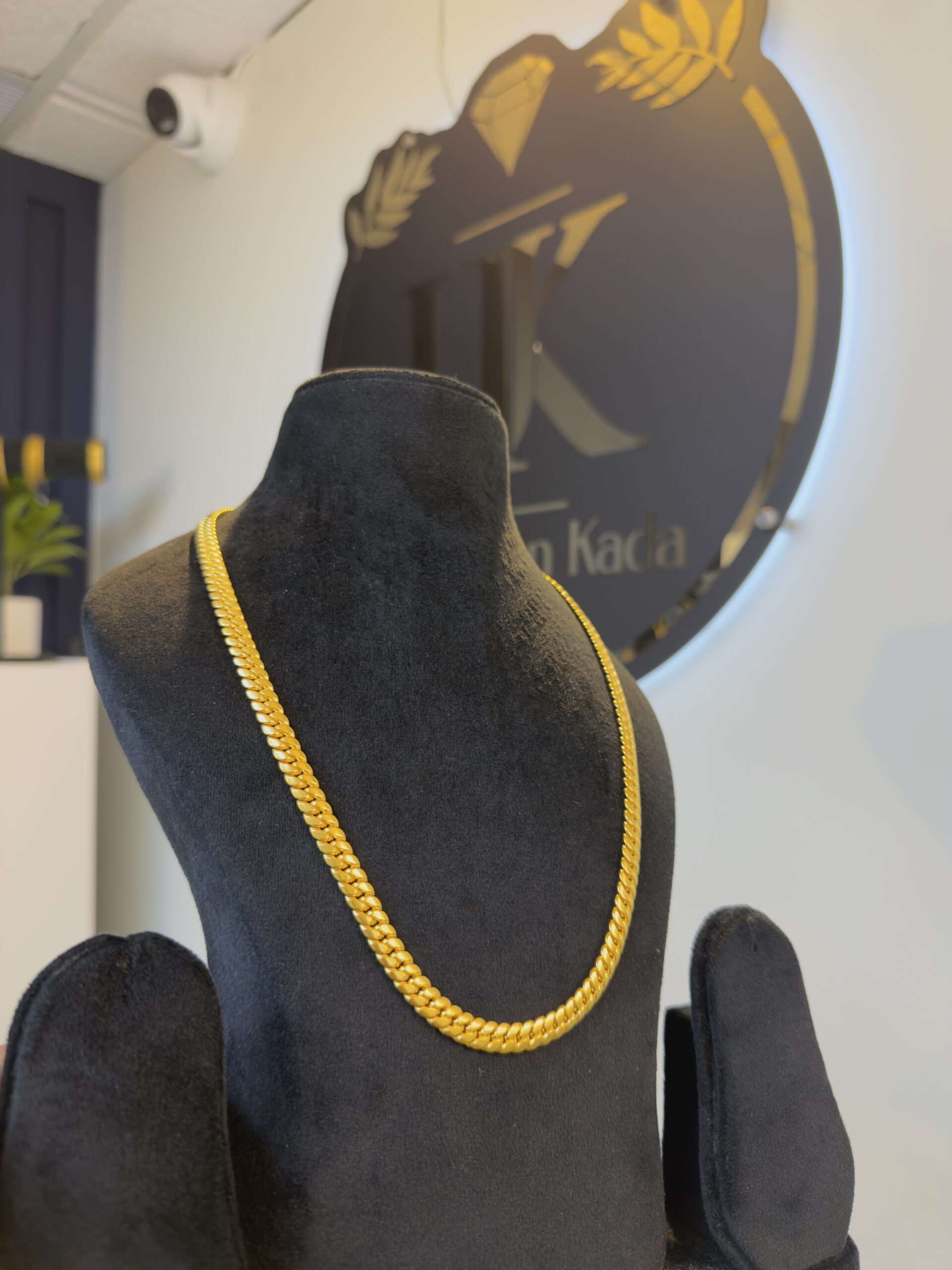Snake Cuban Chain 1gm gold